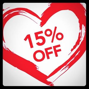 BUNDLE DEALS 15% OFF 2 OR MORE ITEMS!